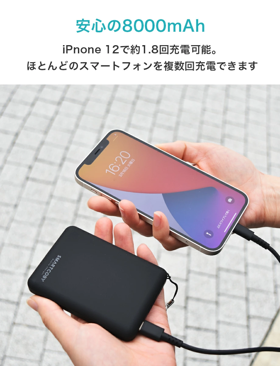 SMARTCOBY 8000mAh